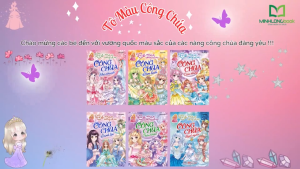 Sách: Combo Tô Màu Công Chúa (Túi 6 Cuốn)
