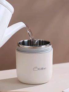 【Set 】Breakfast Box Vacuum Soup Cup Insulated Thermal Lunch With Spoon Small And Easy To Carry Breakfast Box Quick Breakfast earphea