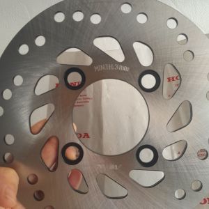 Piringan cakram belakang supra x 125 + kampas rem supra x 125 helm in blade 125  sonic CS1 blade fi