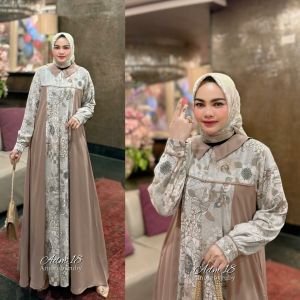 gamis set hijab adm18 Amore by ruby gamis muslimah terbaru busui elegant viral kekinian