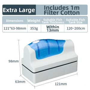SOBO | Magnetic Floating Algae Scrubber Aquarium Brush