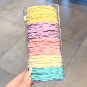 NING ZHOU | Colorful High Elasticity Durable Non-Damaging Hair Ties For Girls
