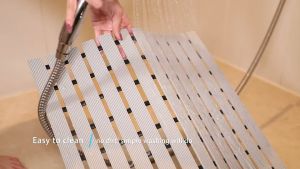 ⚡SG-24H Delivery⚡Anti Slip TPE Floor Mat Toilet Kitchen Bathroom Waterproof Bath Shower Floor Mat