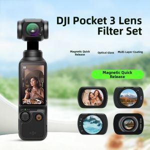 caibeike | CPL Polarizing Lens ND Light Reducing Filter Beauty Enhancement Wide Angle Filter for DJI Pocket 3/4