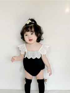 Baby Girl Lace Tank Princess Romper
