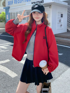 Korean Design Dual-Sided Wear Short Stand Collar Jacket Womens Casual Versatile Jacket Top for Autumn 2025 Fashion Ladies Premium Short Coats