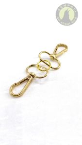 RANTAI KUNCI SANGKAR BULAT GOLD EKONOMIS SEMPATI