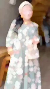 Sekdres Fuji Jumbo Sakura Dres Viral Motif Bunga Fashion Wanita