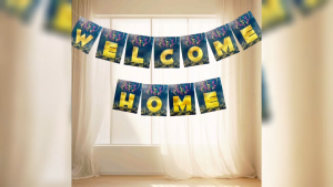 Welcome Home Banner 3 Meter Party Decoration for Welcoming Home Parties Family Gatherings or Special Occasions 1209