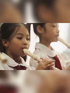 Sáo Recorder Yamaha YRS-24B Chính Hãng Tone Đô C Baroque Cho Học Sinh Người Mới Học Kèm Túi Đựng