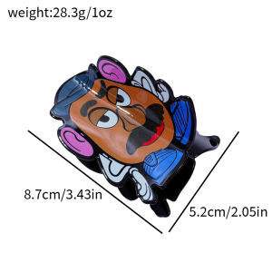 1pc Disney Toy Story Series Hair Claw Clips Decorative Cute Hairstyle Accessories Simple Design Hair Grips for Girls