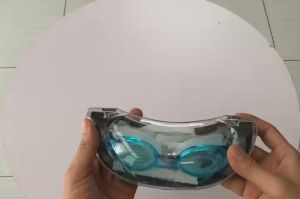 Kính Bơi Người Lớn ConQuest Chống Sương Mù Chống Tia UV - Xanh Dương Nhạt