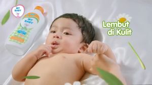 Bedak Bayii My Baby Powder 450gr Fresh Fruity Sweet Floral Care Protect - Bedak Bayi Dengan Aroma Bunga Dan Buah Segar