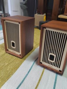 Balee A1 Computer Speaker HiFi Sound Quality Full Frequency Small Speaker Wood Material No Power Supply Required