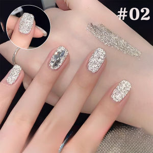 1-12pcs WS Carnival Party Broken Diamonds Nail Gel Polish Summer New Super Flash Quick Dry Long Lasting Nail Art Nail Supplies