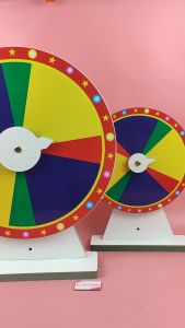 Vòng quay đặc biệt ô nhỏ ô to 8 ô tỉ lệ trúng không đều nhau làm sự kiện giảm giá hấp dẫn