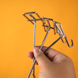 Cantelan / Cantolan / Gantungan / Kaitan Hook Ram Display Stainless Tebal 20cm