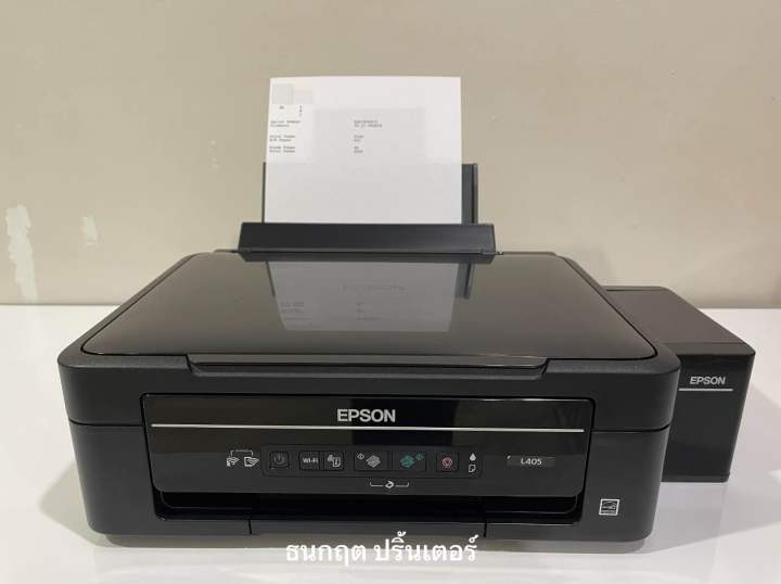 ปริ้นเตอร์ EPSON L405 💢 Print /Copy/ Scan wi-fi พร้อมใช้งาน | Lazada.co.th