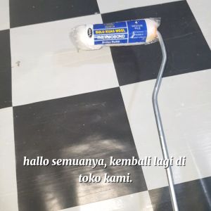 KUAS ROL PUTIH Gg. PANJANG BIRU VICO