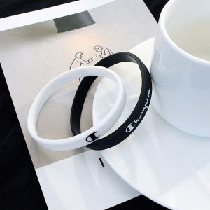Champion Rubber Bracelet Simple Silicone Couple Bracelet For Men Women LovelylifeFu👍