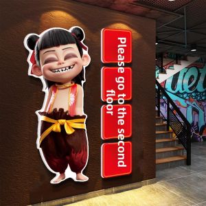 Wall Directional Sign Decoration for Multi-use Venues