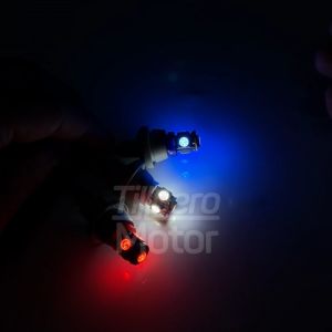 Lampu Sen / Senja LED Diam Sein T10 Rem 5 Mata Speedo Variasi Motor / Kabin Mobil