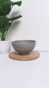 PRUMU Melamine Stone Mangkok 5 inch Mangkok Kecil - Mangkok Kuah Sop - Mangkok Nasi - Mangkok Cafe - Mangkok Restoran Golden Dragon W3505A