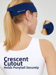 SALTUM | Sport Headband for Running Fitness Yoga Tennis Wide Edge Sweat Stopper