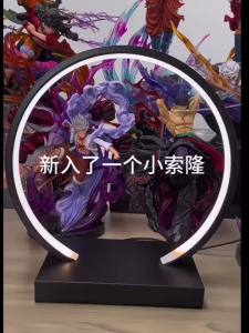 Bandai | One Piece Chibi Version Two Years Later Zoro Figure Car Ornament Model Bagged Ornament Merchandise Gift