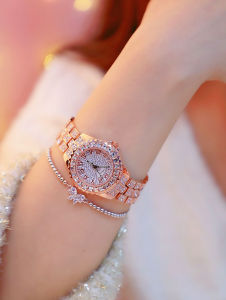 APP SHOP- Jam Tangan Wanita Mewah Jam Diamond COD-BISA BAYAR DITEMPAT - Jam Tangan Import- Anti air - Anti Baret