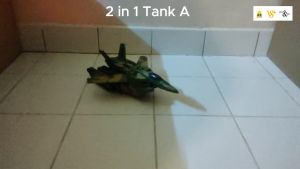 Children toys 2 in 1 Transform Tank