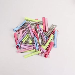 30 Chiếc Kẹo Màu Sắc Kim Loại Kẹp Tóc Y2K Mỏ Vịt Kẹp Tóc Nổ Bên Barrettes Nữ Cô Gái Tạo Kiểu Phụ Kiện Phong Cách Hàn Quốc