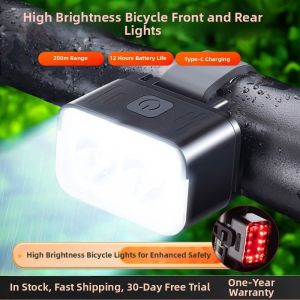 Night Riding Front Light Bicycle Accessory