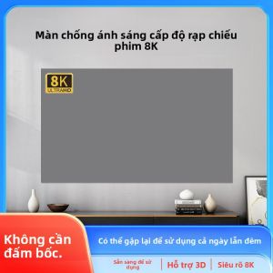 YIMING | Màn Hình Linh Hoạt Độ Phân Giải Cao Chống Sáng 100 inches