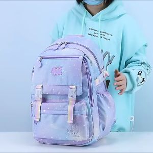 [NEW] ZMBABY 41cm/45cm Primary School Bag Girls Beg Sekolah Rendah Budak Perempuan Lightweight Elsa Backpack Good Quality