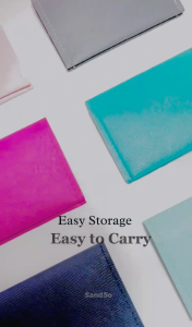 SandSo - Custom Name Card Holder Lipat 3 Slot Kustom Nama Tulisan Dompet Kartu Kulit Free Design Desain Leather Faux Wallet Mini Slim Let Pelindung Tempat Tipis Ringan Compact Sarung Sampul Cover Souvenir Sovenir Gift Kado Hamper Hampers Hadiah