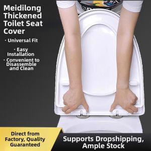 ZHIZHOU | Universal Thick Slow Closing Toilet Seat