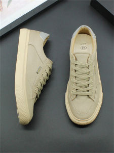 Giày Vải Thoáng Khí Đế Mềm Mùa Xuân Thu Thường Ngày Cho Nam Giày Lười Thoải Mái Thoáng Khí Đế Bằng Đế Cao Su Phong Cách Hàn Quốc