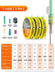 CHUANZE | Bộ Dây Câu Cá Chuyên Nghiệp cho Phụ Kiện Câu Cá Chép