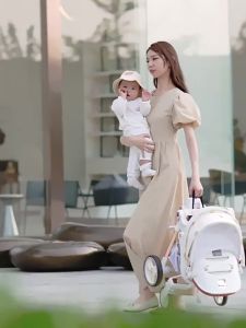 Kereta Dorong Bayi Stroller Bayi 2 Arah Lipat Traveling Lightweight Foldable (Bisa Duduk Dan Berbaring) /Kursi Makan Anak-anak