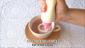 เครื่องทํา วิปปิ้งครีม เขย่าทําเองง่ายไม่ต้องใช้เครื่องปั่น ไม่ต้องใช้ขวดอัดแก๊ส เครื่องทํา วิปปิ้งครีม พร้อมหัวบีบเค้กสินค้าญี่ปุ่น