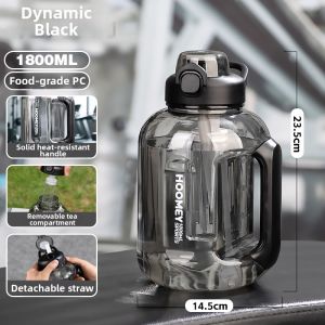 HOOMEY | Large Capacity Tritan Thermal Resistance Water Bottle