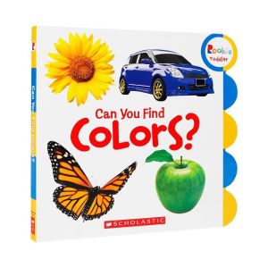 คุณหาสีได้ไหม? (เด็กหัดเดินมือใหม่) หนังสือนิทานโดยนักวิชาการหนังสือภาษาอังกฤษเดิม