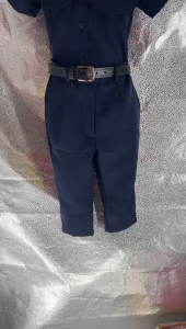 CCS Premium Kids Pretend Play Police Costume Occupation Defence Day School Event Costume For Boy And Girls