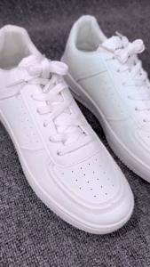 DILOOK S019 Sepatu Sneakers Pria Putih Polos Sepatu Sneakers Sport Fashion Korea