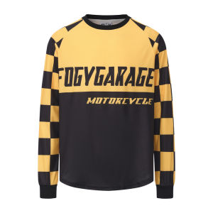 FOGY GARAGE | Retro Motorcycling Dry-Fit Long Sleeve T-Shirt