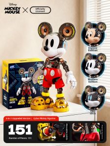 Disney Cyber Mickey Mechanical Armor Building Blocks