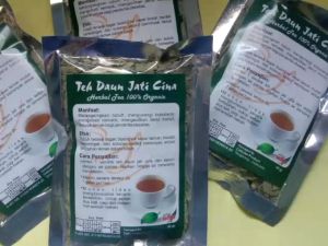 Teh Daun Jati Cina Premium: Teh Diet Herbal Alami Murah 40gr