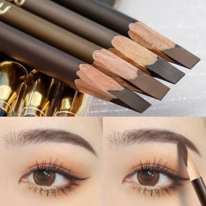 【KIMOU】4 Colors Eyebrow Pencil Waterproof Eyebrow Tattoo Tint Eyeliner Pencil Natural Lasting Eye Brow Pen