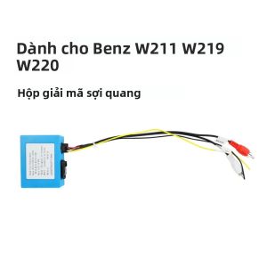 Hộp Giải Mã Sợi Quang Cho Đầu Màn Hình Mercedes Benz W211 W219 W220 W171 CLS SLK Đầu Ra Âm Thanh Radio Android Phụ Kiện Ô Tô